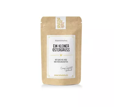 Ein kleiner Ostergruß - Kräutertee