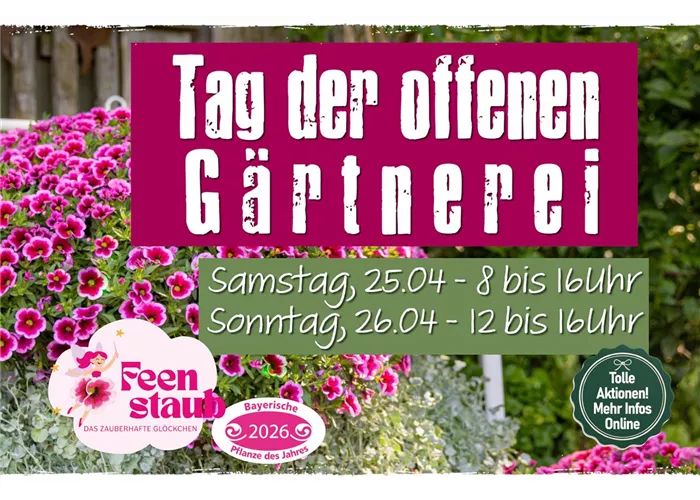 🌸 Tag der offenen Gärtnerei 2026 🌿