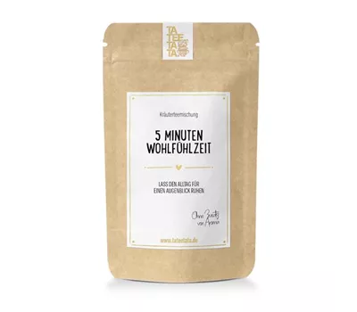 5 Minuten Wohlfühlzeit - Kräutertee