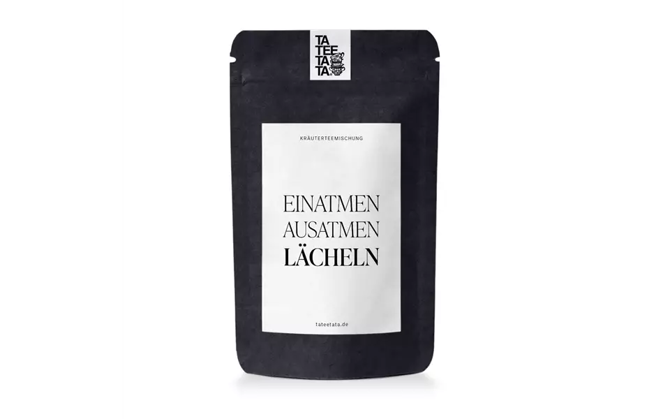 Einatmen Ausatmen Lächeln - Kräutertee