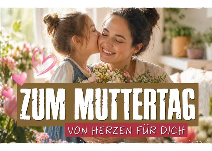 Sag Danke, Mama 💐 – mit Blumen, die von Herzen kommen