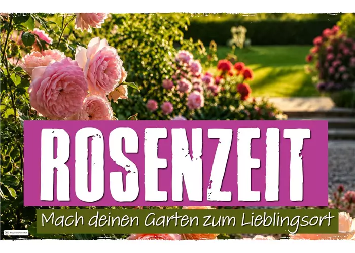 Rosenzeit – Mach Deinen Garten zum Lieblingsort 🌹