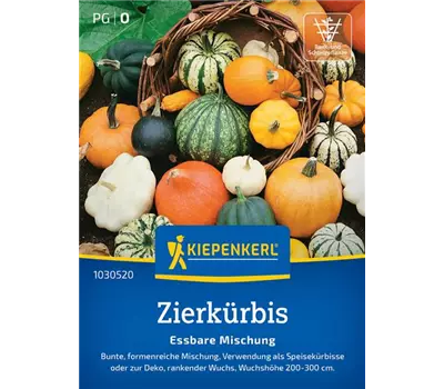 Zierkürbis Essbare Mischung