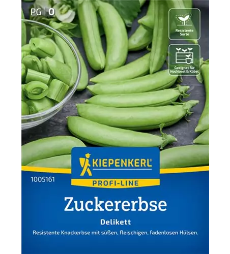 Zuckererbse Delikett