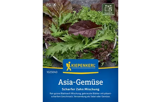 Blattsenf Scharfer Zahn-Mix