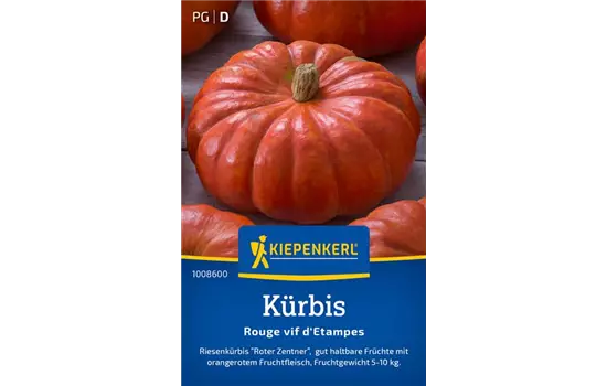 Kürbis Rouge vif dEtampes