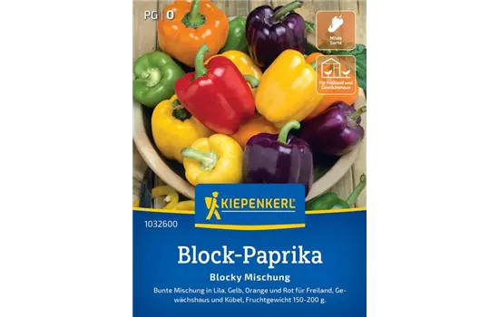 Paprika blocky Mix F1