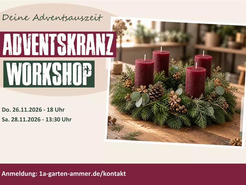 Adventskranz-Workshop 🎄✨