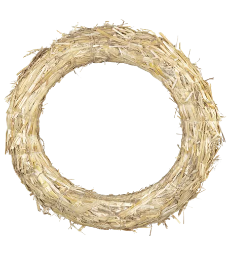Strohreifen Unterlage für Kränze 30cm