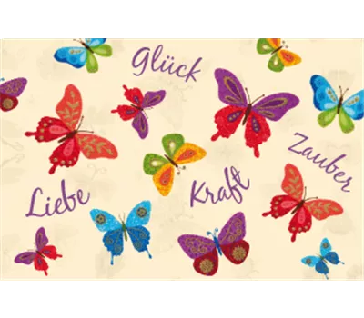 Glück, Liebe, Kraft, Zauber - Mini-Karte