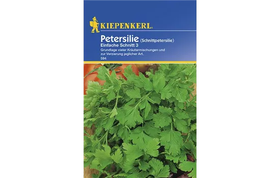 Petersilie Einfache Schnitt 3