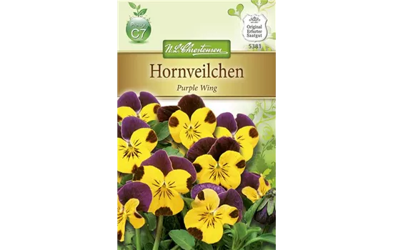 Hornveilchensamen 'Gold Purple Wing'