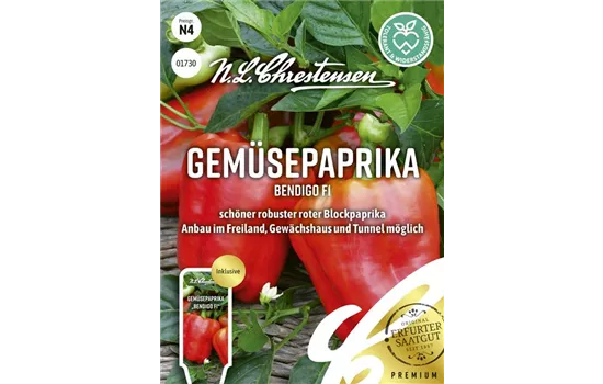 Paprikasamen 'Bendigo F1'