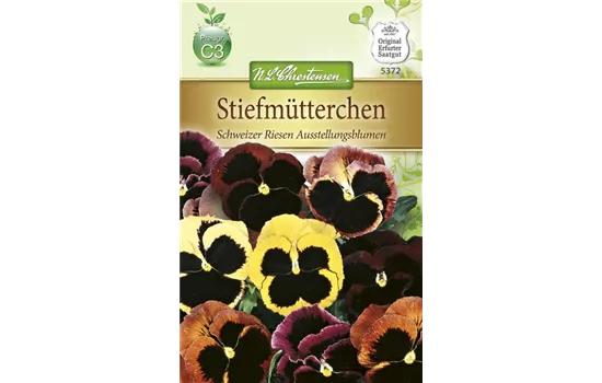 Stiefmütterchensamen 'Schweizer Riesen Ausstellungsblume'