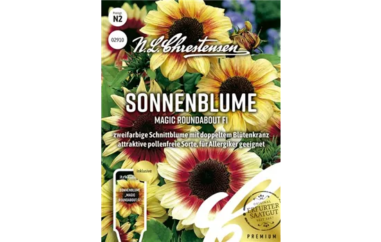 Sonnenblumensamen 'Magic Roundabout F1'