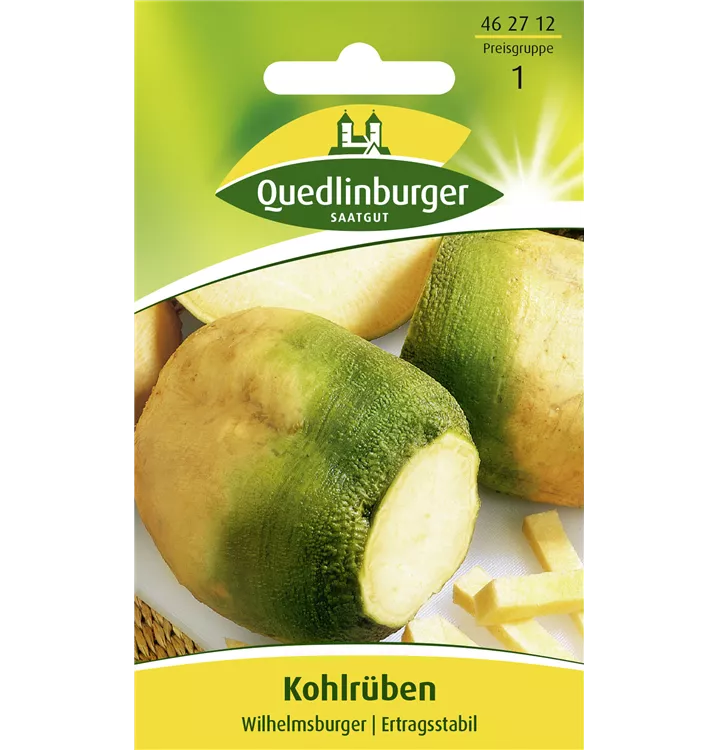 Brassica napus subsp. rapifera 'Grünköpfige gelbe Wilhelmsburger'