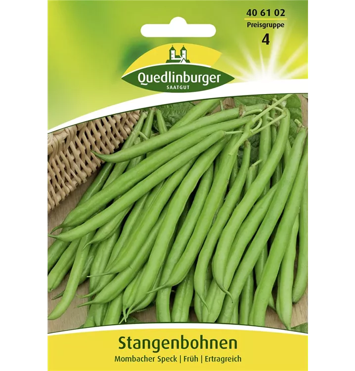 Phaseolus vulgaris var. vulgaris 'Mombacher Speck'