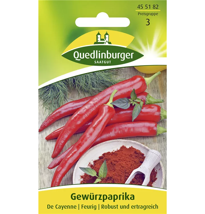Capsicum annuum 'De Cayenne'