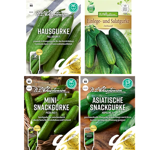 Saatgut Set 'Gurken' - 1A Garten Ammer