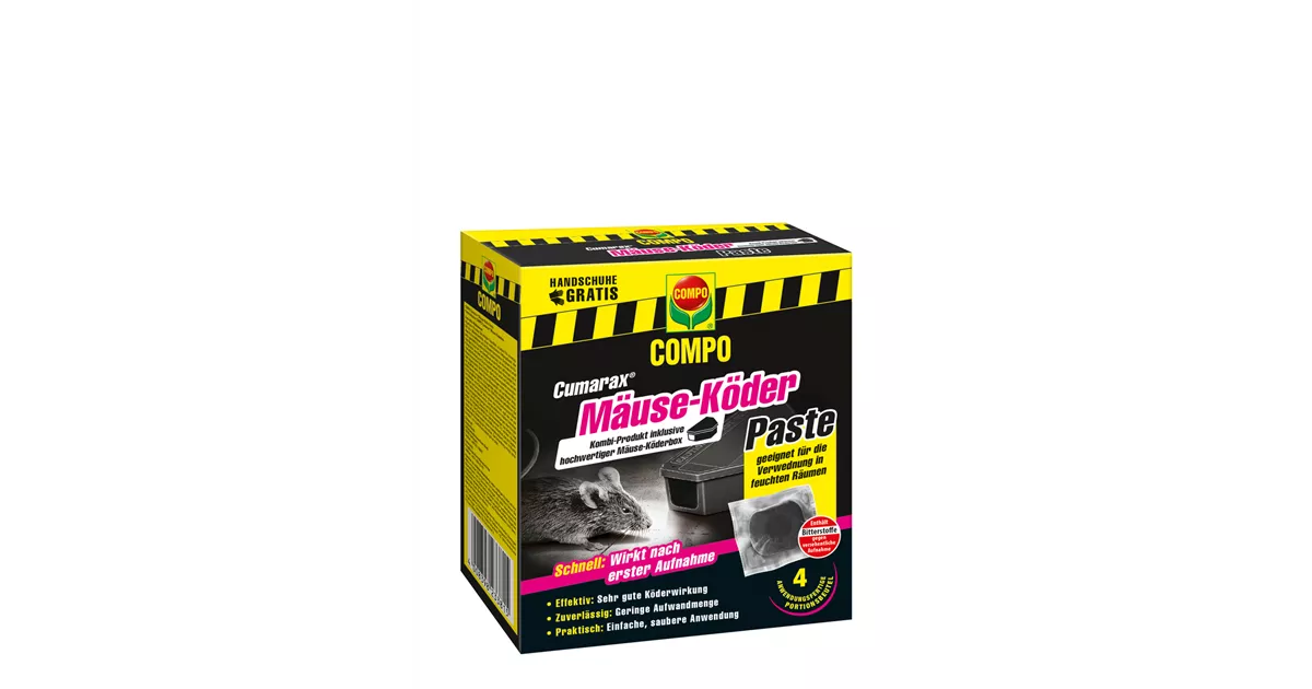 Compo CUMARAX Muse-Kderpaste plus Kderbox - 1A Garten Ammer