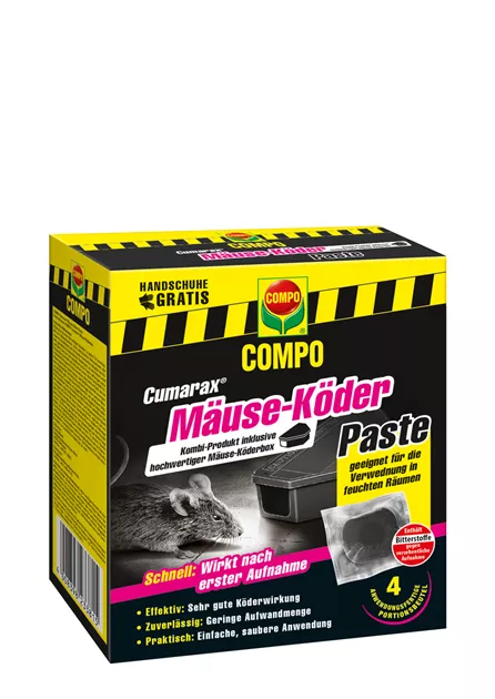 Compo CUMARAX Muse-Kderpaste plus Kderbox - 1A Garten Ammer