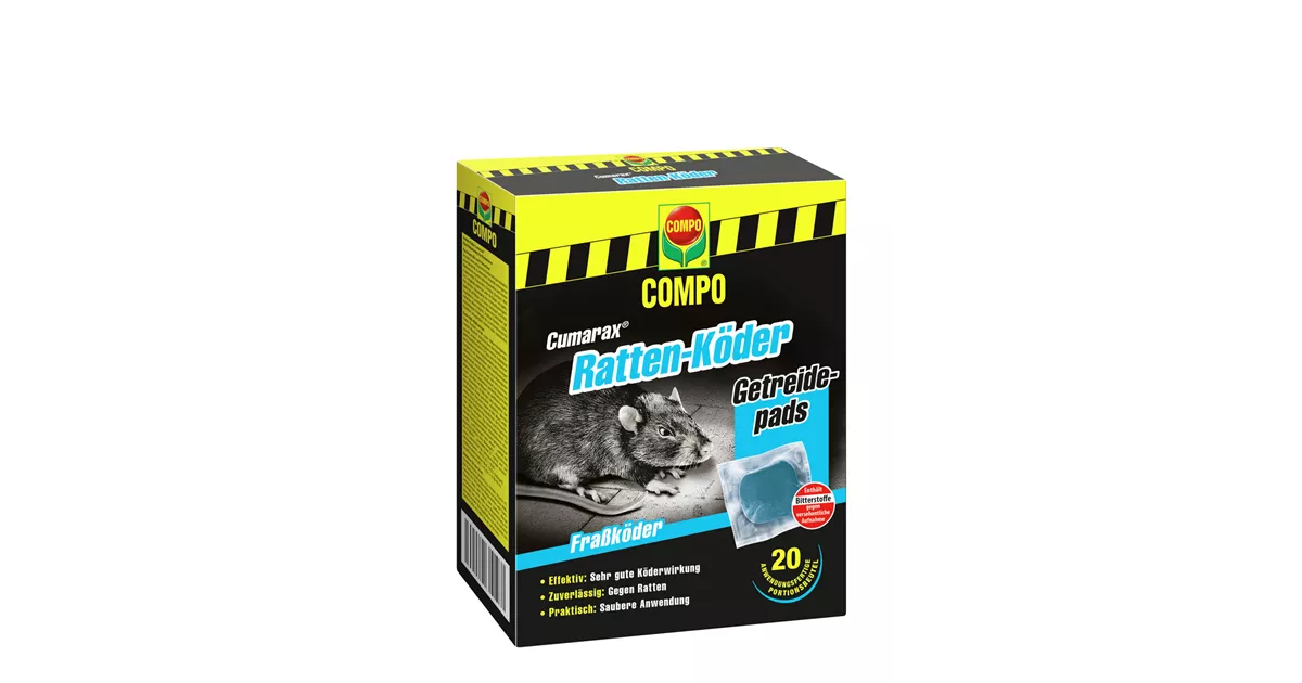 Compo CUMARAX Ratten-Kder Getreide - 1A Garten Ammer