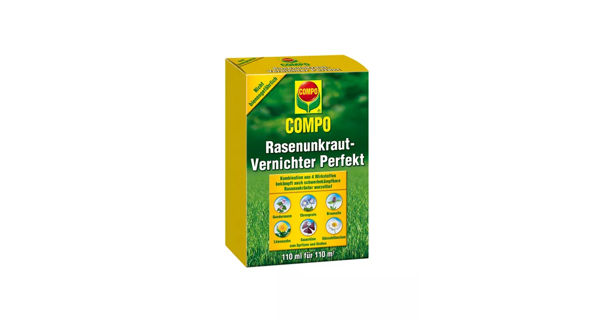 Compo Rasenunkraut-Vernichter Perfekt - 1A Garten Ammer