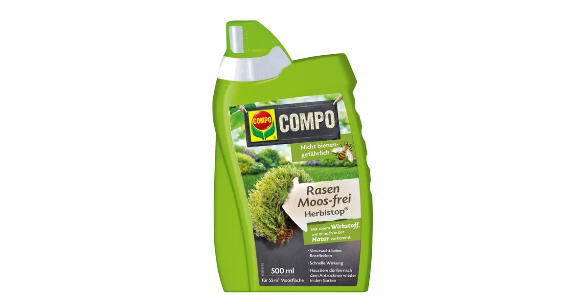 Compo Rasen Moos-frei Herbistop - 1A Garten Ammer