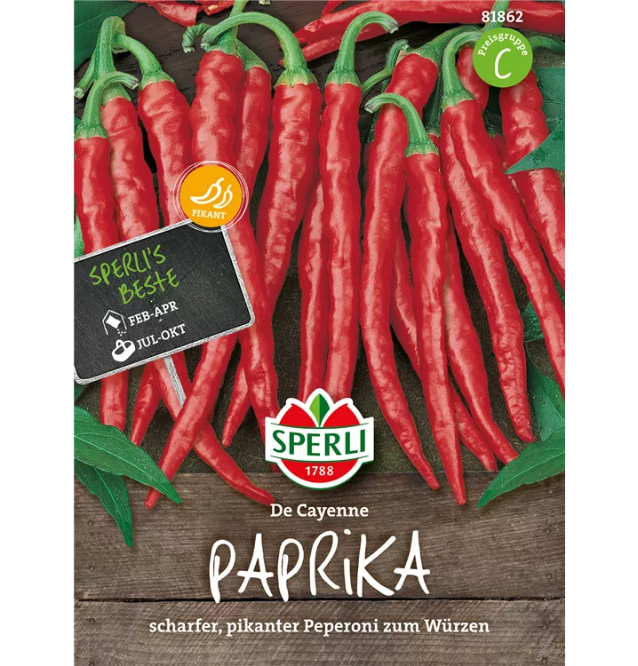 Capsicum annuum 'De Cayenne'