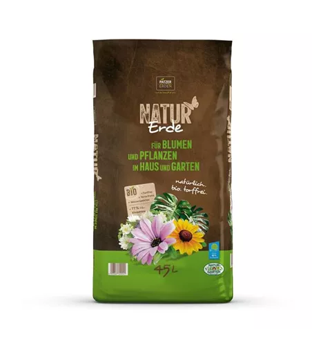 Naturerde für Blumen und Pflanzen im Haus und Gart