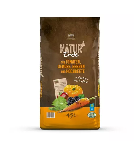 Naturerde für Tomaten, Gemüse Beeren und Hochbeete
