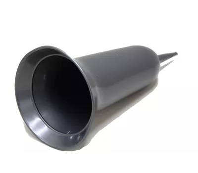 Grabvase 21cm grau