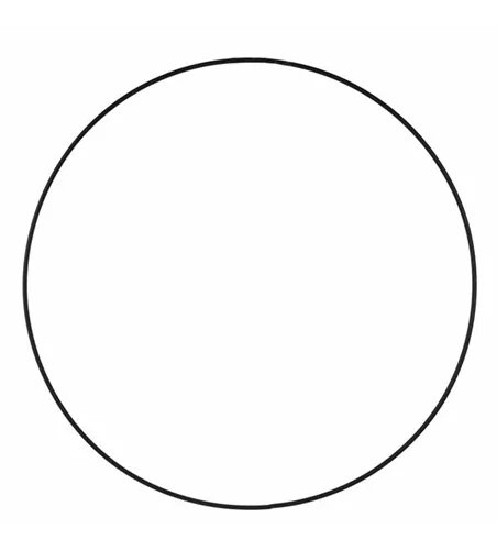 Ring Metall D30cm schwarz Ring Metall D30cm schwarz