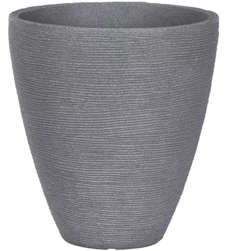 Rillentopf rund beton D40cm H42cm