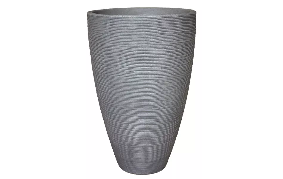 Rillentopf rund beton D40cm H60cm