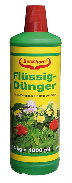 Beckhorn Flssigdnger, 1 Liter Aktionsflasche, Dnger Online und vor Ort  kaufen - 1A Garten Ammer