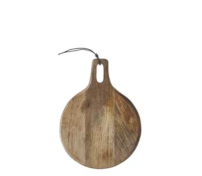 Duko Tranchierbrett rund braun Duko Tranchierbrett rund braun