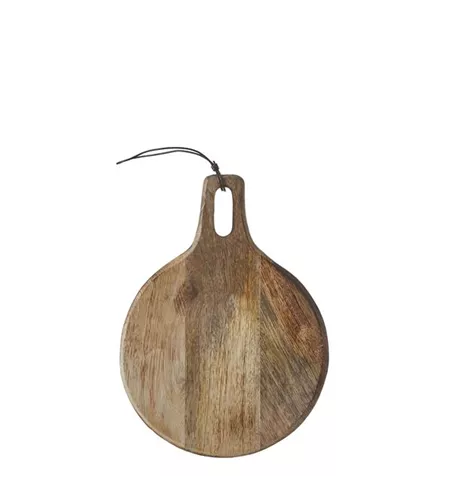 Duko Tranchierbrett rund braun Duko Tranchierbrett rund braun