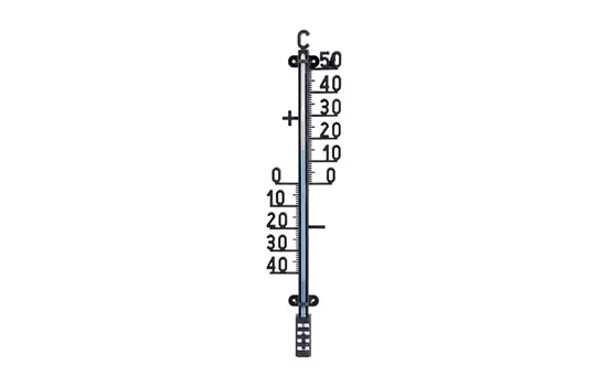 Thermometer Zahlen schwarz Thermometer Zahlen schwarz