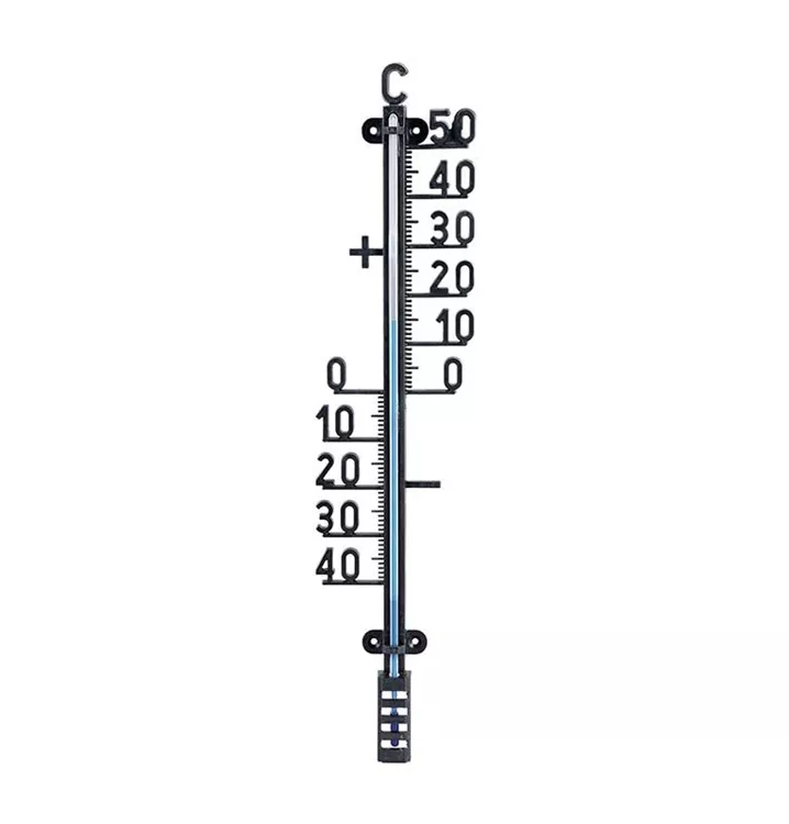 Thermometer Zahlen schwarz