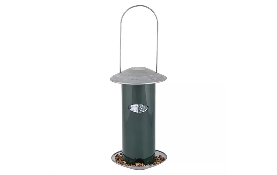 Vogelfuttersilo grün