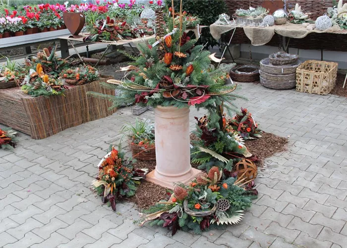 Allerheiligen Grabschmuck