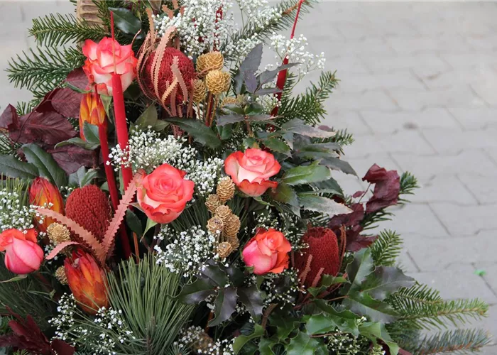 Allerheiligen Grabschmuck