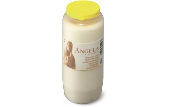 Grablicht Angela KÖ Nr7 Weiß Grablicht Angela KÖ Nr7 Weiß