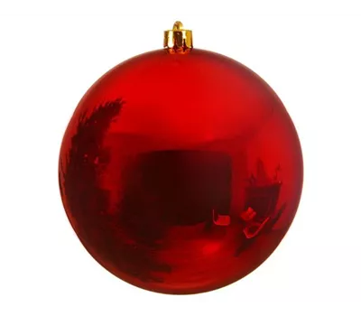 Kugeln bruchfest glanz rot D20cm Kugeln bruchfest glanz rot D20cm
