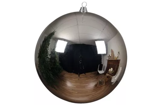 Kugeln bruchfest glanz silber D25cm Kugeln bruchfest glanz silber D25cm