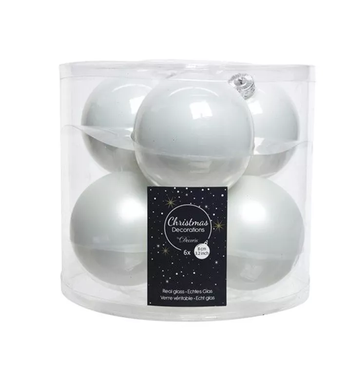 Glanz / matt mix ; 6 Stück