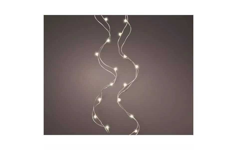 LED Micro Strang 295cm 60 LED warm weiß