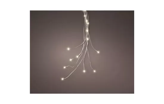 LED Draht Lichterbündel 40 LED warm weiß LED Draht Lichterbündel 40 LED warm weiß