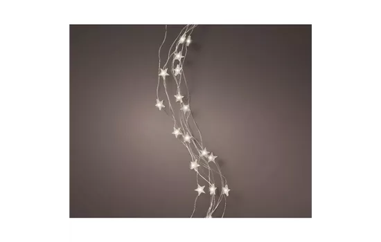 LED Sterne Lichterbündel 48 LED warm weiß LED Sterne Lichterbündel 48 LED warm weiß